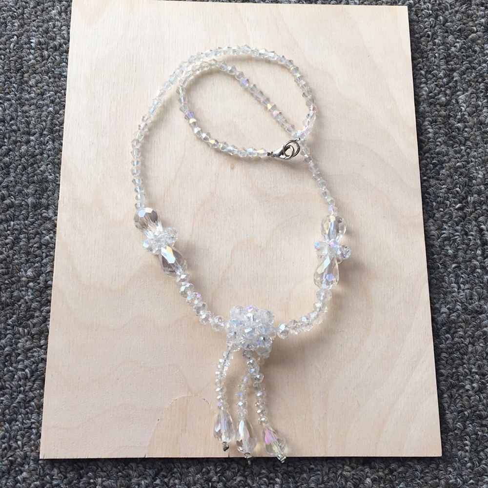Beautiful crystal necklace.